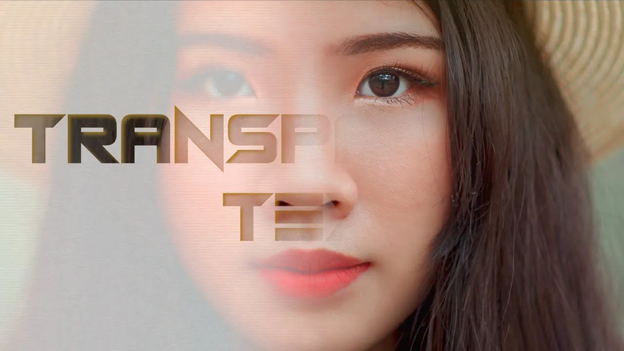 半透明镂空背景文字标题动画预设FCPX插件 Luca Visual FX – Transparent Text