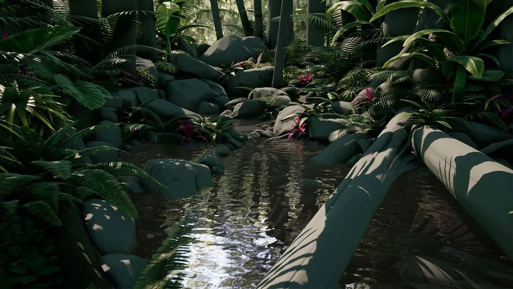 Maya与Unreal游戏树木植物完整制作训练视频课程 Discover how to create game-ready foliage