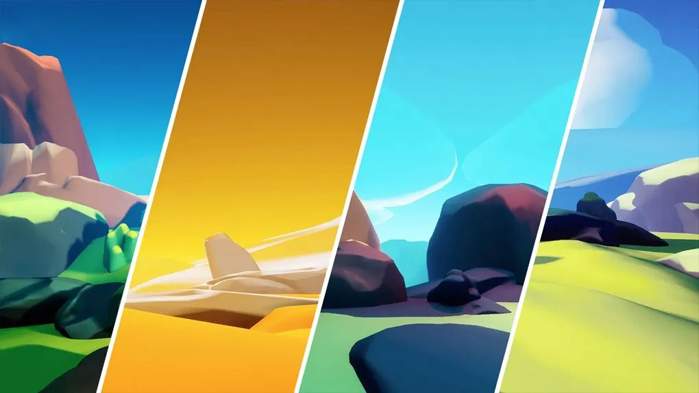 UE4卡通渲染游戏环境场景制作训练视频教程 Fundamentals of Environment Design