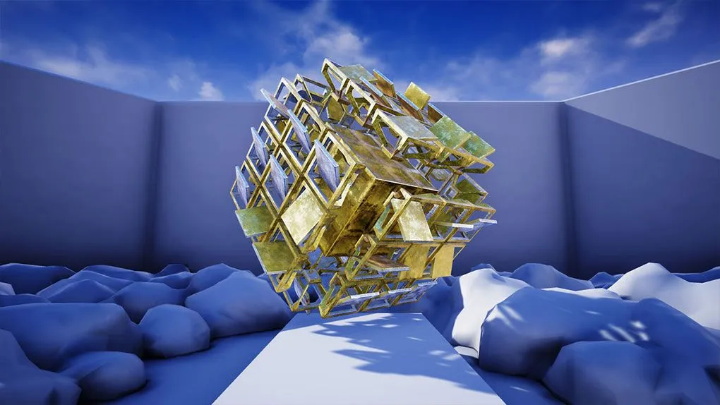 VR沉浸式虚拟现实图形场景制作视频教程 VR Motion Graphics with Unreal Engine