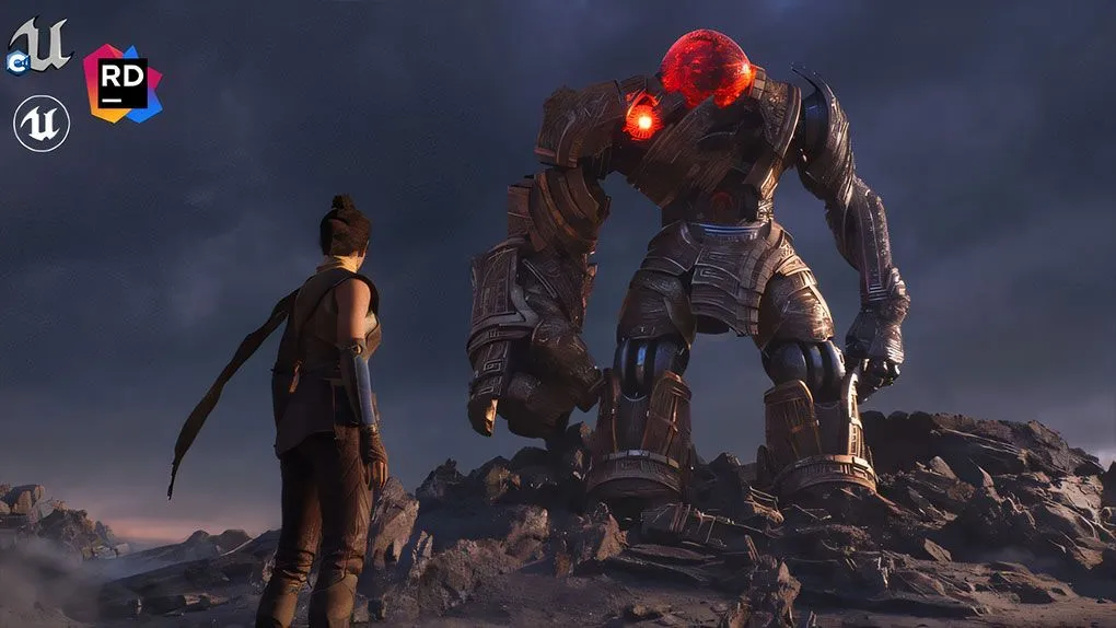 从Unity转向UE5虚幻引擎游戏开发技术训练教程 中文字幕 Unreal Engine 5 For The Unity Developer