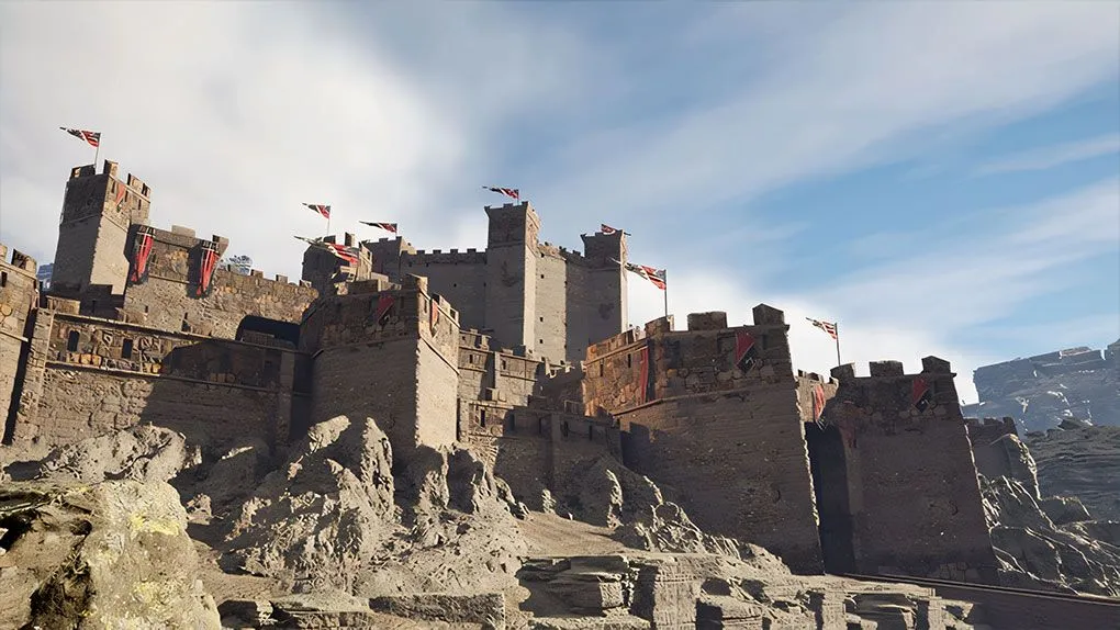 Unreal Engine 5逼真城堡模型完整制作流程教程 中文字幕 Modeling a Castle in Unreal Engine 5