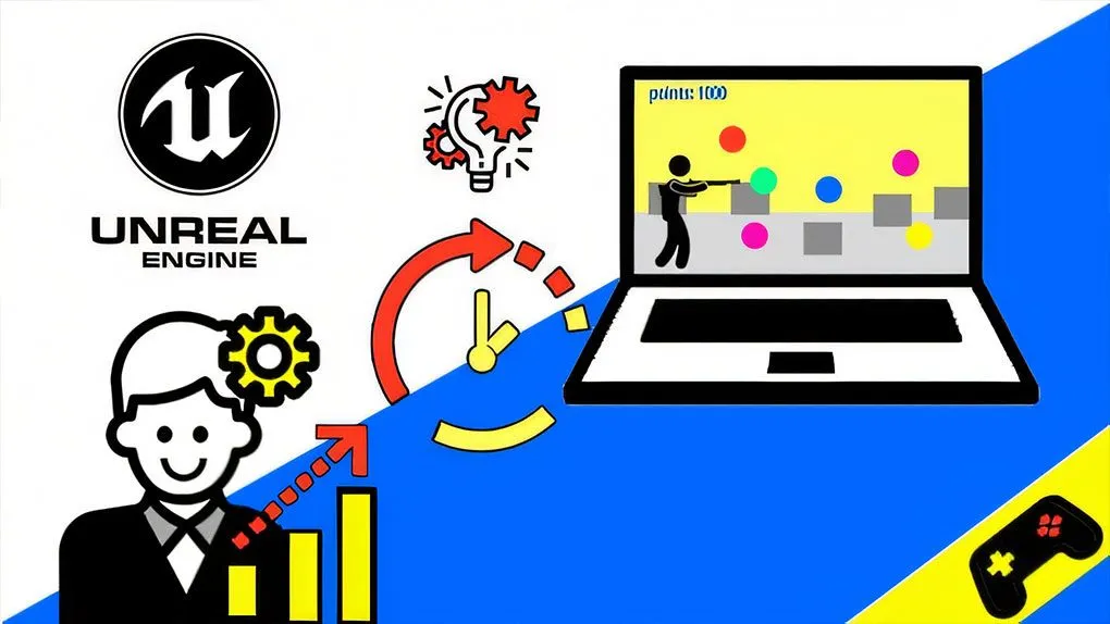 UE5制作第一第三人称游戏模板技术视频教程 中文字幕 Unreal Engine 2 in 1 - Make a game in UE4 & UE5