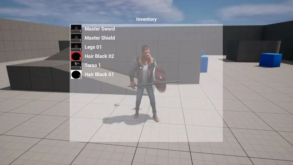 UE5 RPG游戏物品装备库存系统蓝图制作视频教程 中文字幕 Unreal engine 5 rpg inventory