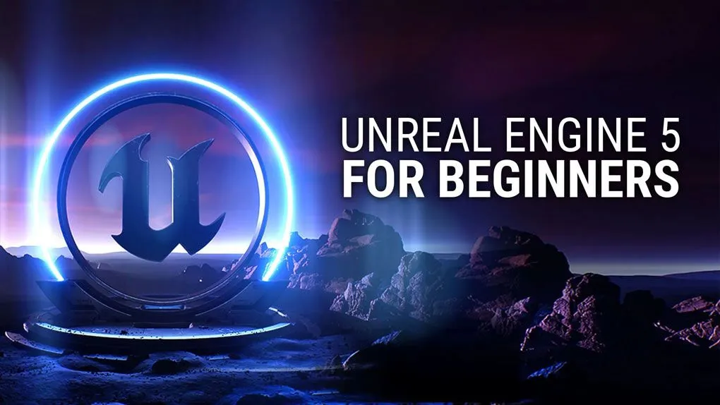 UE5逼真虚拟场景实例制作核心技术教程 中文字幕 Unreal Engine 5 For Beginners: Learn The Basics Of Virtual Production