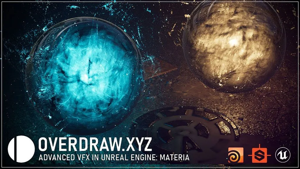 UE4虚幻引擎高级视觉特效技术训练视频教程 Advanced VFX in Unreal Engine: Materia