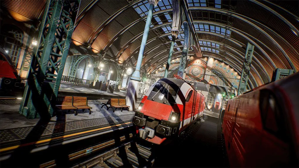 维多利亚欧式风格模块化火车站环境场景Unreal Engine游戏素材 Victorian Train Station and Railroad Modular Set