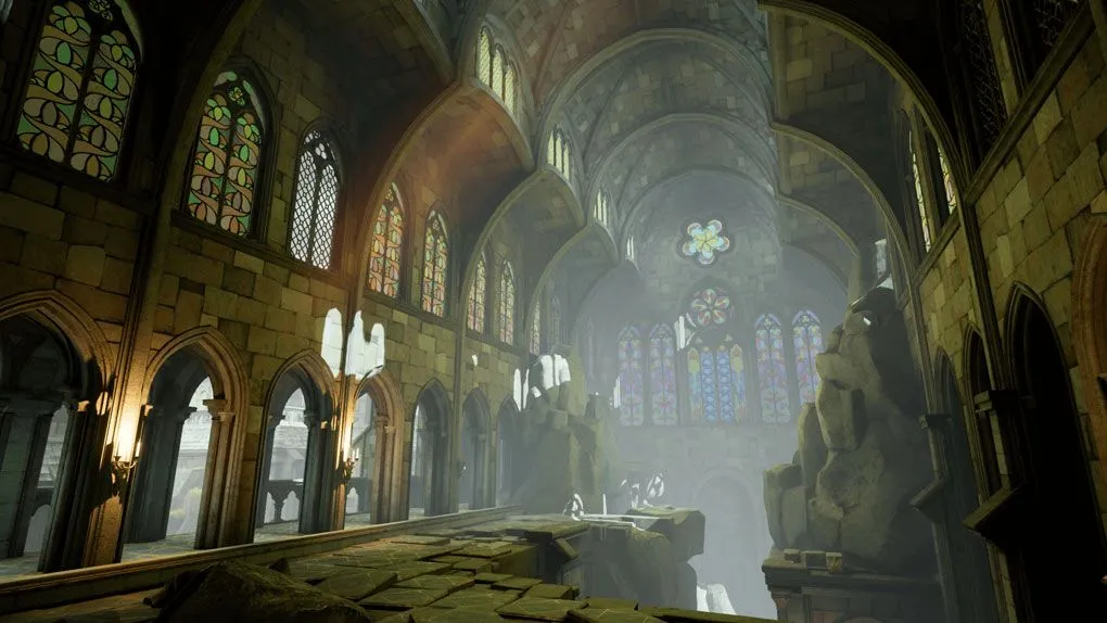 哥特风格海岛城堡环境场景Unreal Engine游戏素材资源 Gothic Island