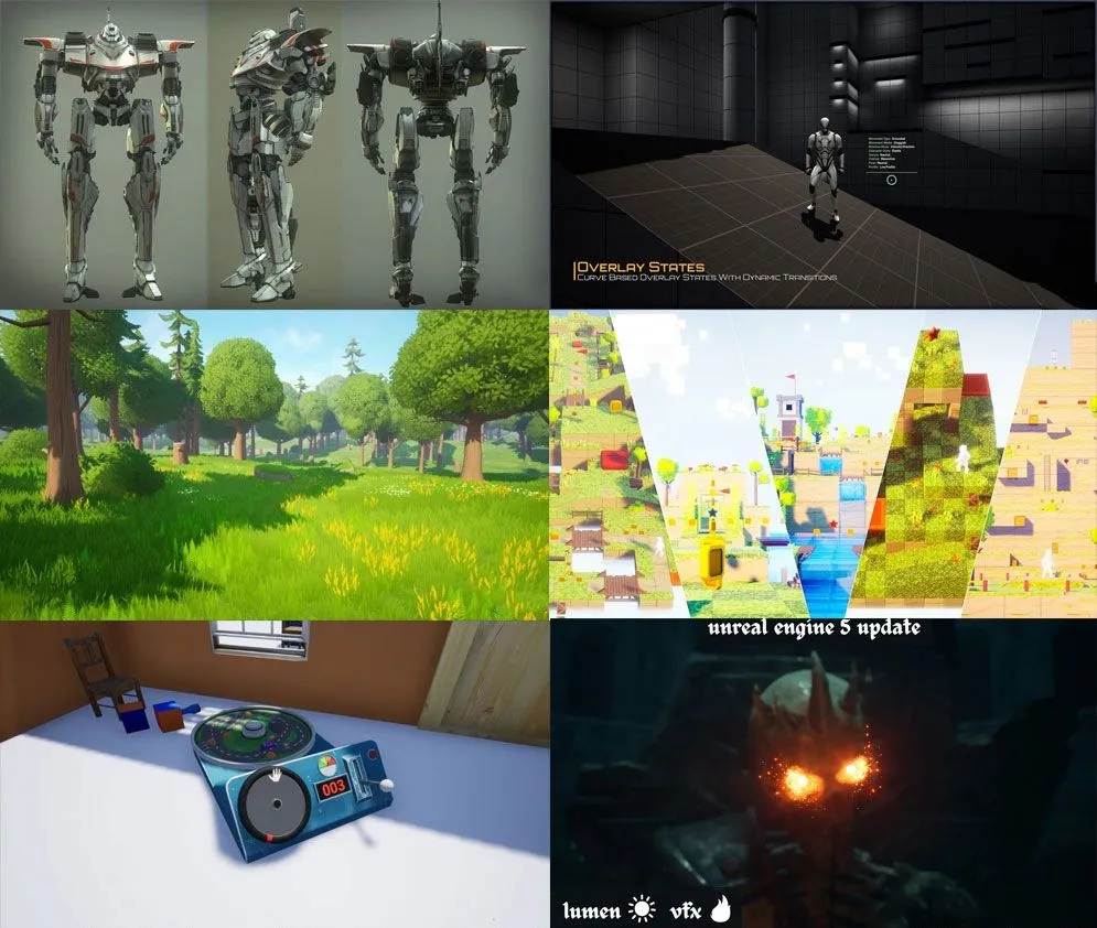 Unreal Engine虚幻引擎游戏素材2022年2月合集第二季