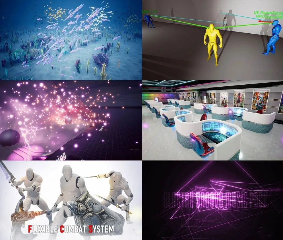 Unreal Engine虚幻引擎游戏素材合集2022年3月第一季