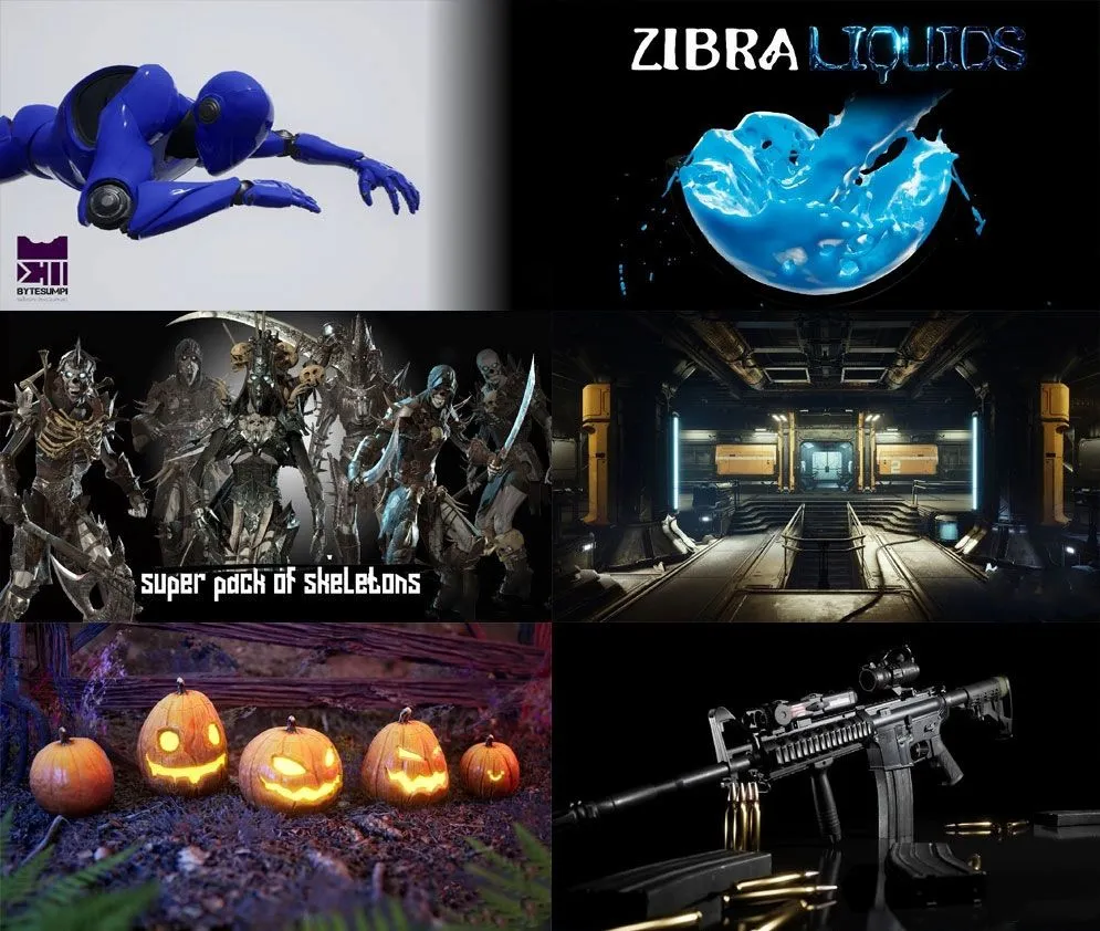 Unreal Engine虚幻引擎游戏素材合集2022年3月第二季