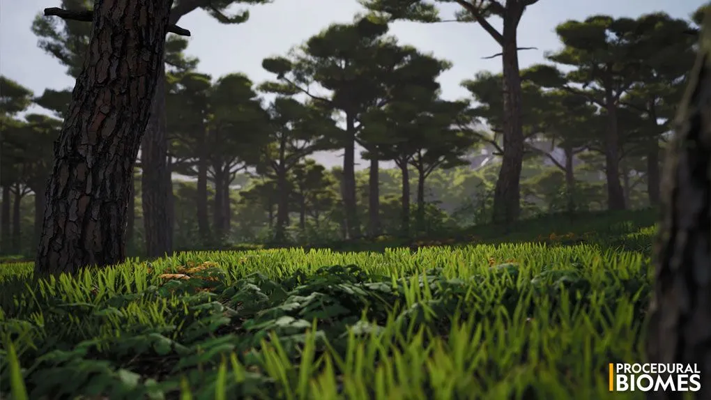 程序性生物群落游戏环境Unreal Engine游戏素材资源 Procedural Biomes