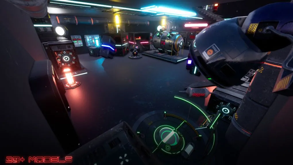 科幻游戏项目互动环境资产Unreal Engine游戏素材资源 Sci-Fi Asset Pack