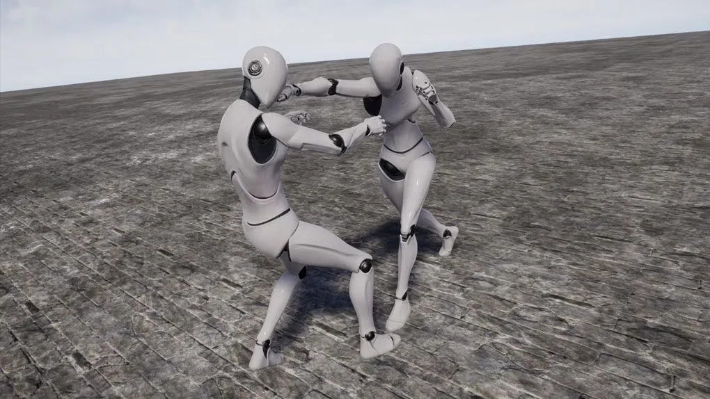 260组女性战斗动画Unreal Engine游戏素材资源 Lucy