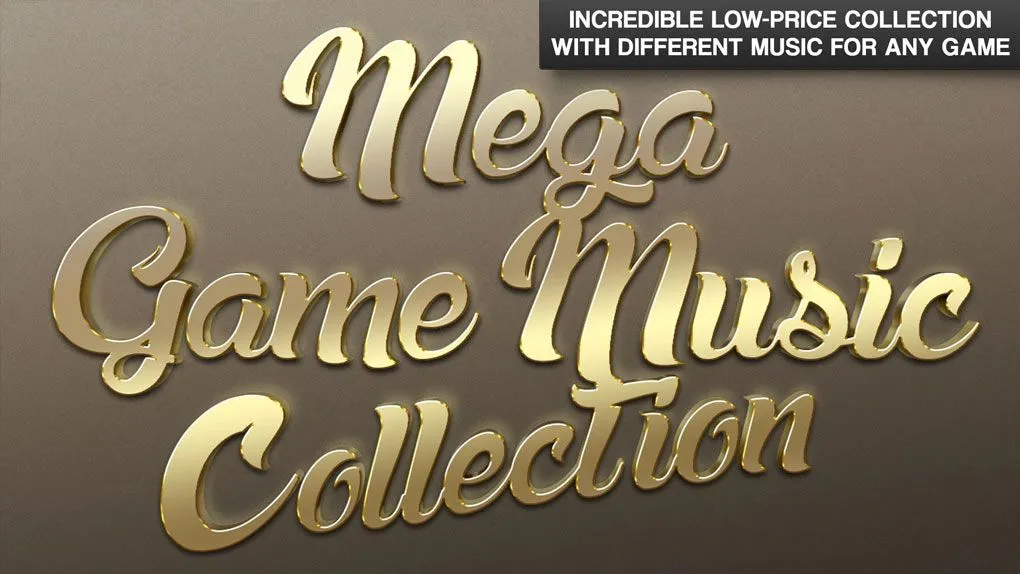250组高质量大型游戏音乐库Unreal Engine游戏素材资源 Mega Game Music Collection
