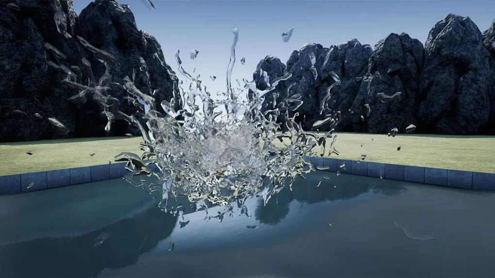 34组超级科幻粒子特效Unreal Engine游戏素材资源 Impact Simulation Particle Pack