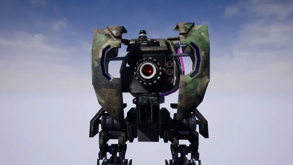 大型科幻战争机器人重制版Unreal Engine游戏素材资源 Big SciFi Robots Remastered