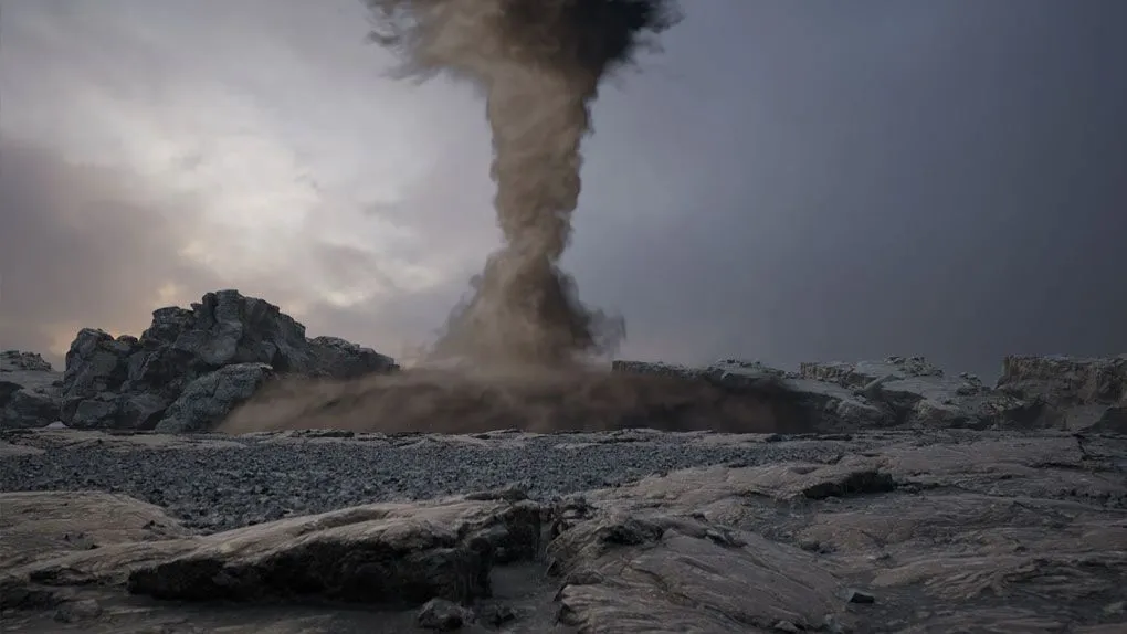 14种2D动画效果循环龙卷风效果Unreal Engine游戏素材资源 Ultimate Tornado 2D Effects Pack