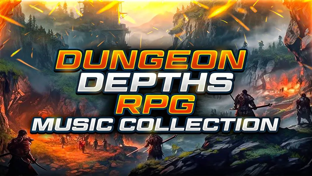 地下城地牢深处RPG游戏音乐虚幻引擎UE游戏素材 Dungeon Depths - RPG Music Collection