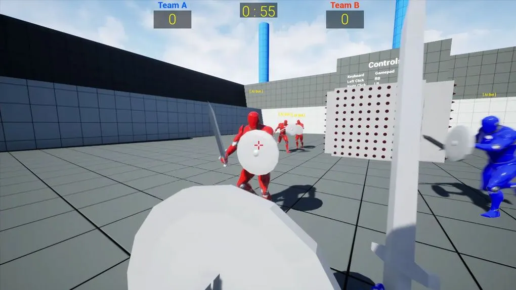 多人近战系统蓝图虚幻引擎UE游戏素材 Basic Multiplayer Melee Combat System