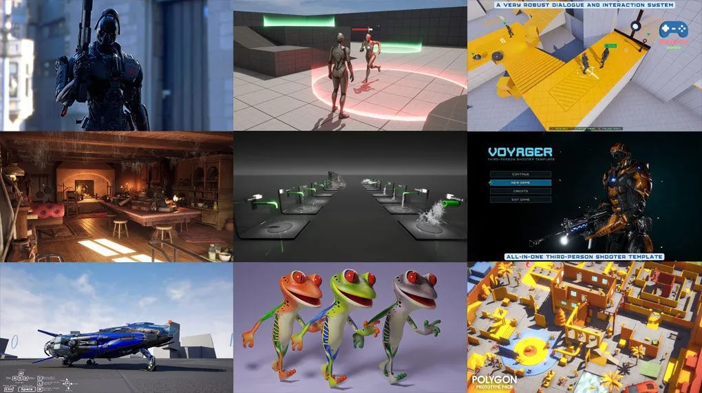 Unreal Engine虚幻引擎游戏素材合集2024年第五季