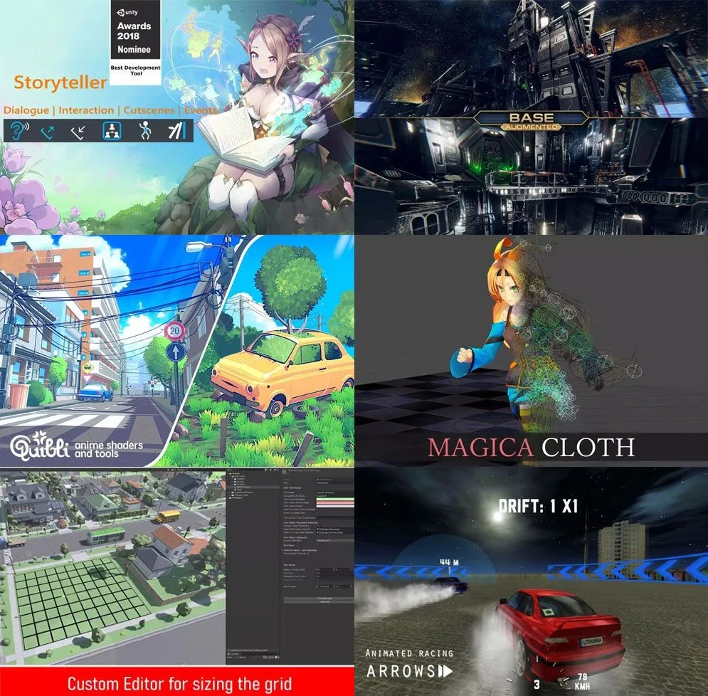 Unity游戏素材资源合集2023年1月第二季