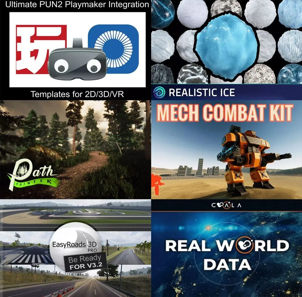 Unity游戏素材资源合集2023年1月第三季