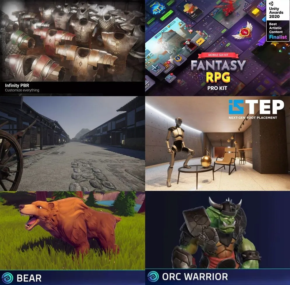 Unity游戏素材资源合集2023年2月第二季