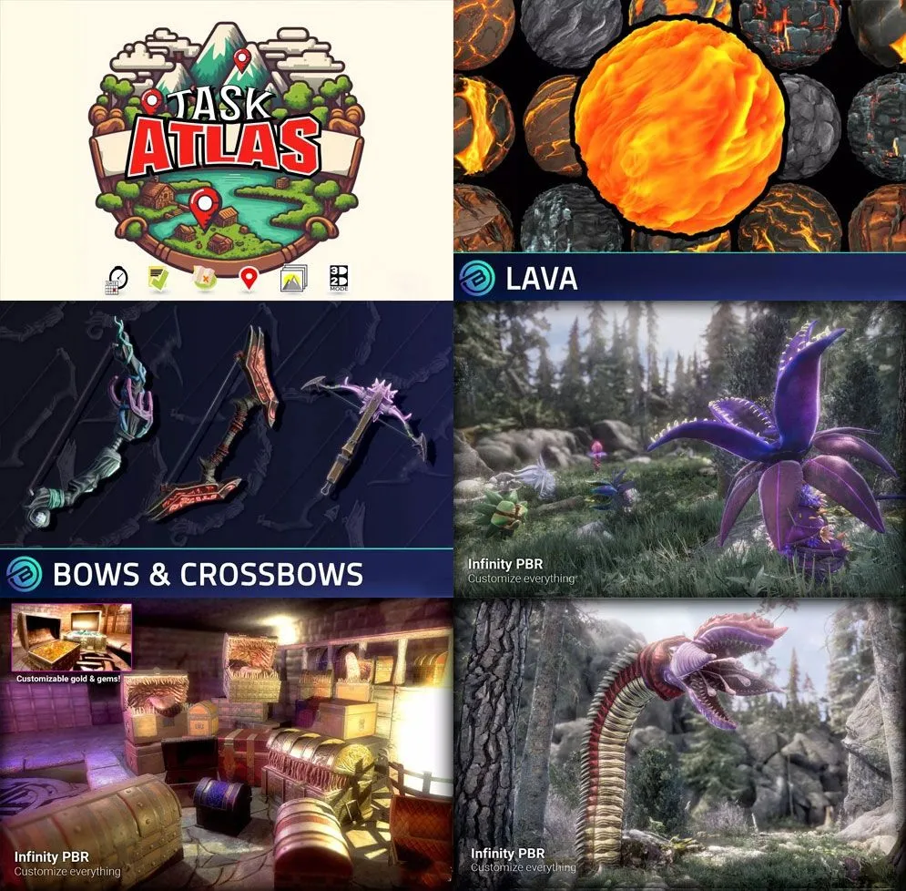 Unity游戏素材资源合集2023年2月第三季