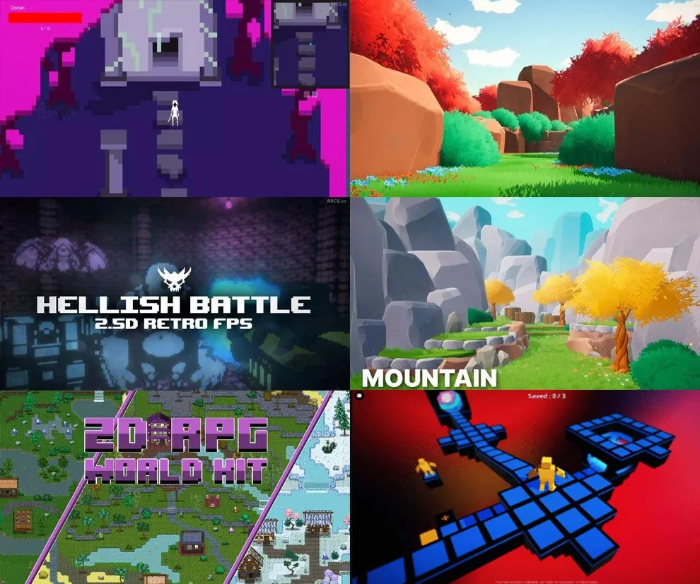 Unity游戏素材资源合集2023年12月第三季