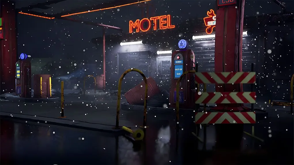 UE5虚幻引擎汽车旅馆高级游戏场景完整制作视频教程