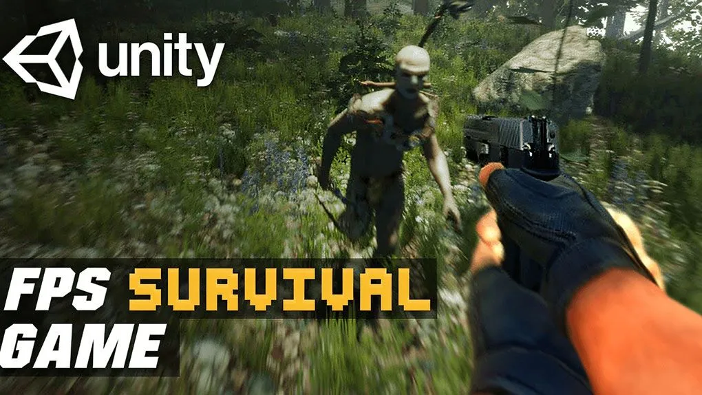 Unity制作FPS生存射击游戏技术训练视频教程 Create An FPS Survival Game In Unity Game Engine