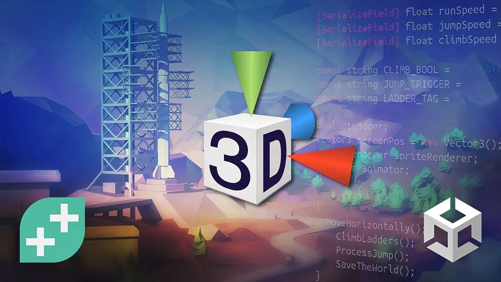 Unity中学习C#代码制作游戏完整培训视频教程第二季（包含第一季）Complete C# Unity Game Developer 3D