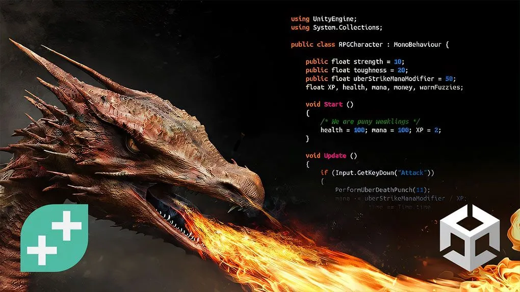 Unity中RPG角色扮演游戏制作核心技术视频教程全集完整版