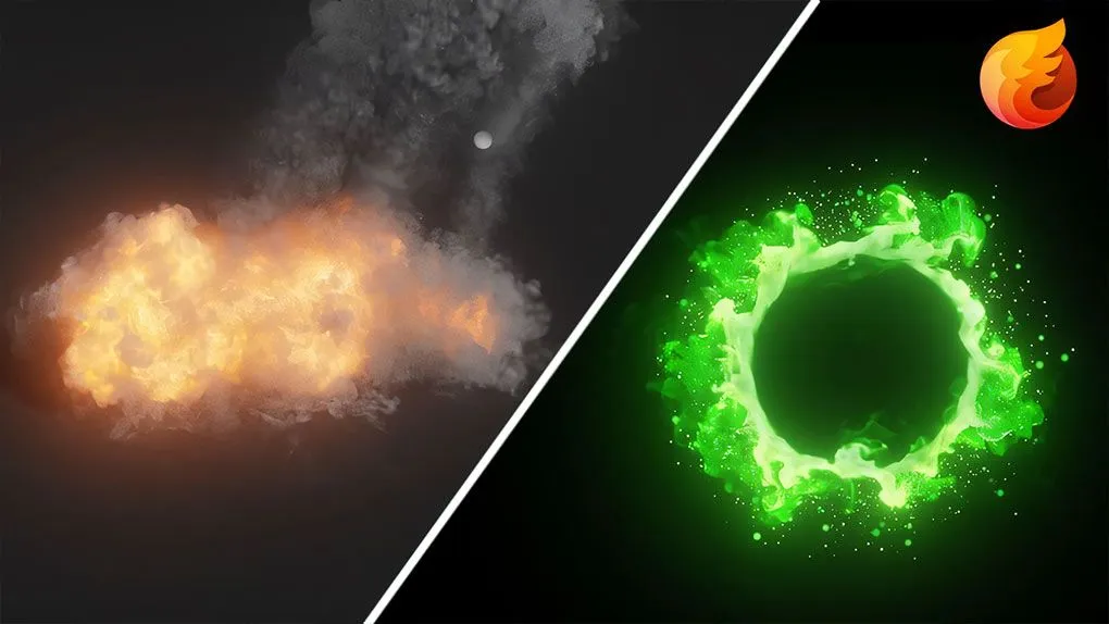 E5虚幻引擎与EmberGen实时视觉特效技术训练视频教程 Real-time VFX in EmberGen and Unreal Engine 5