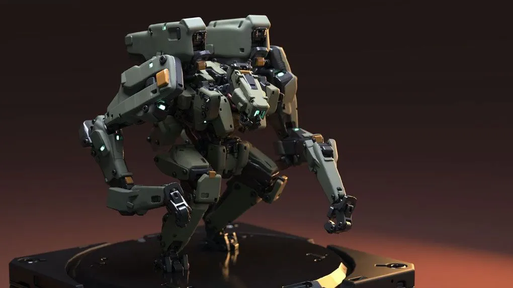 Oculus Medium VR虚拟现实游戏机甲硬表面制作视频教程 Designing Mechs in VR Using Medium With Andre-Lang Huynh