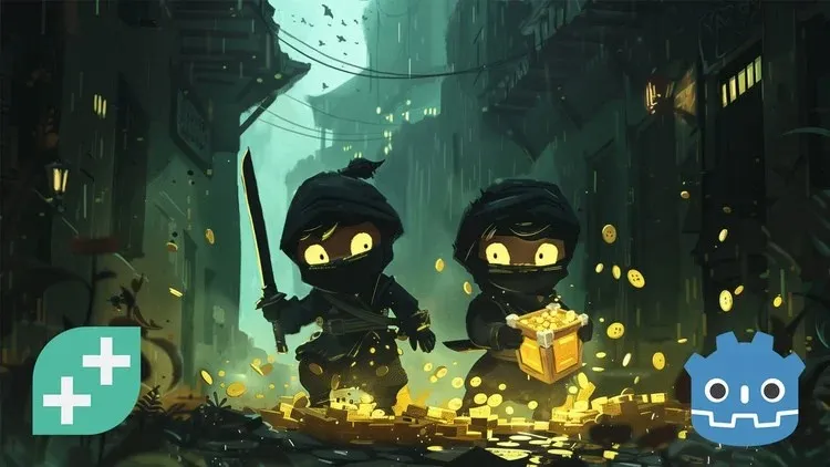 Godot 4多人联机在线游戏开发制作视频教程 Godot 4 Multiplayer: Make Your Own Online Game