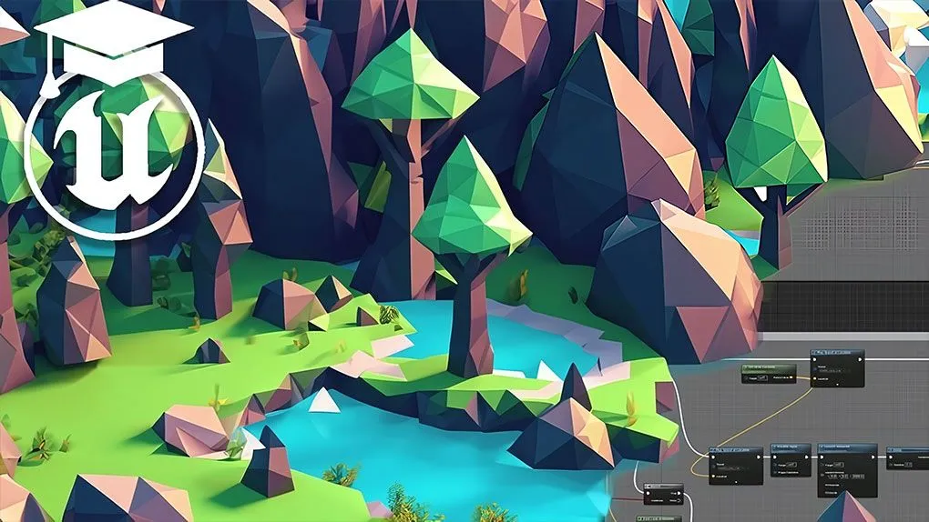 UE5虚幻引擎蓝图制作古惑狼风格3D游戏视频教程 Unreal Engine 5 Blueprint: Make your own 3D Platformer