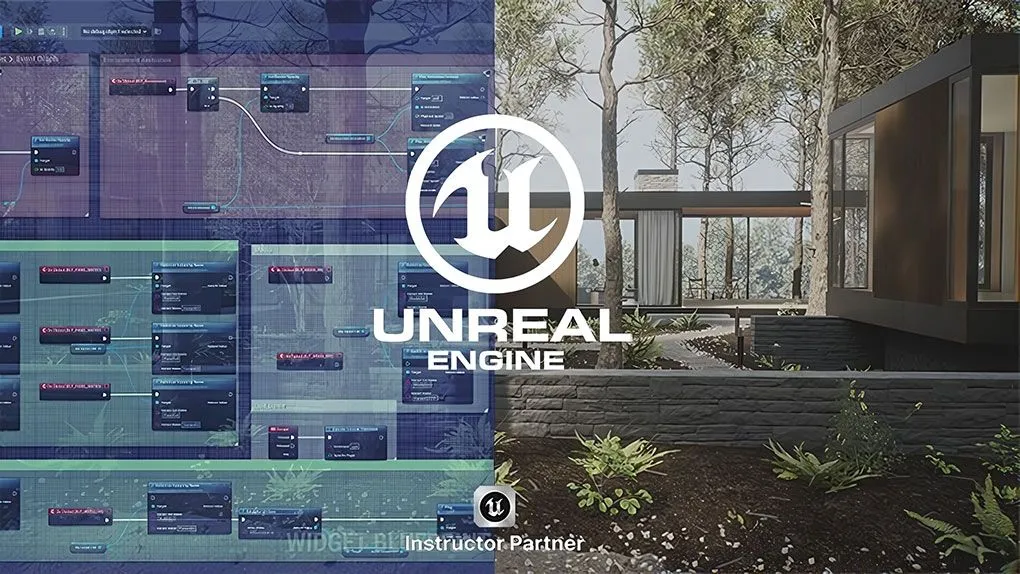 UE5虚幻引擎室内设计Archviz交互式蓝图视频教程 Unreal Engine 5 Interactive Blueprints