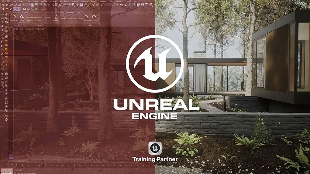 UE5与3dsmax室内家居设计核心技术训练视频教程 From 3Ds Max to Unreal Engine 5