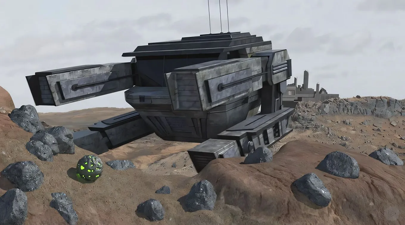 MAYA科幻题材从建模到动画渲染 中文字幕