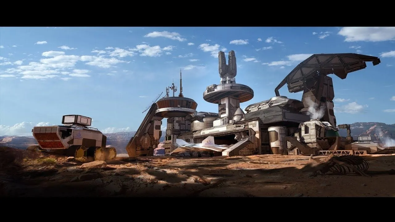 Maya概念环境视效2D与3D结合绘制大师级视频教程