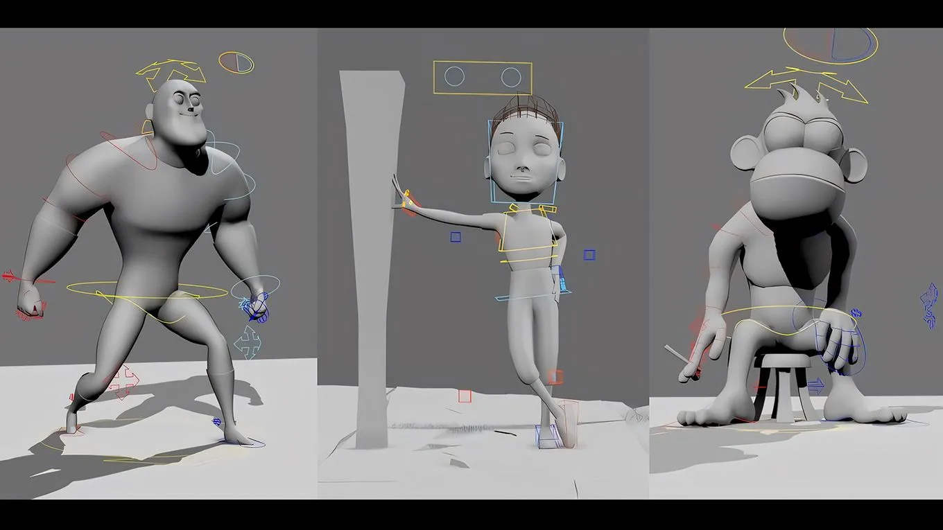 Maya快速角色身体绑定技术训练视频教程 中文字幕