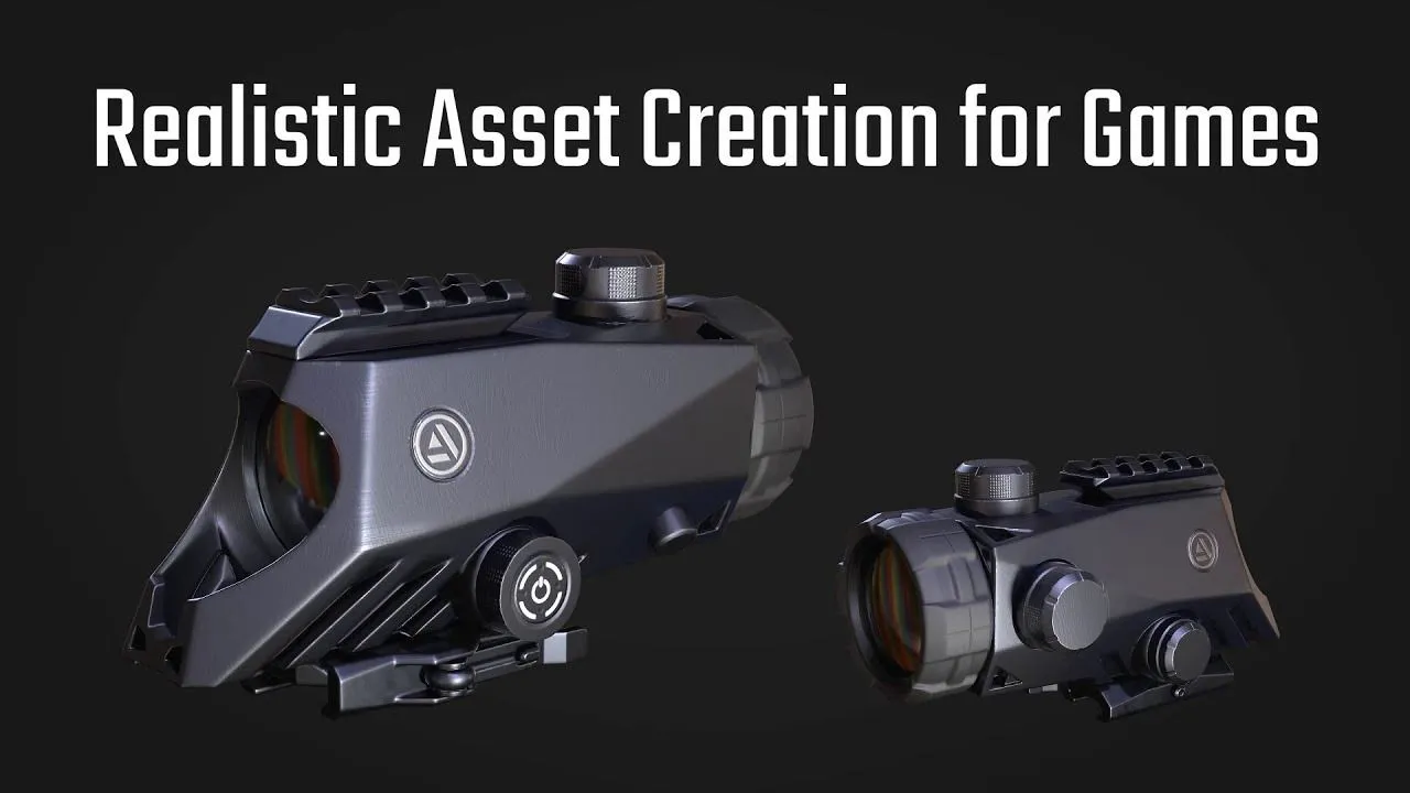 Maya机械游戏资产完整制作工作流程视频教程