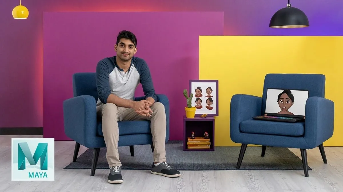 Maya角色动画与表情表现技术视频教程-中文字幕 Character Animation and Expression with Maya