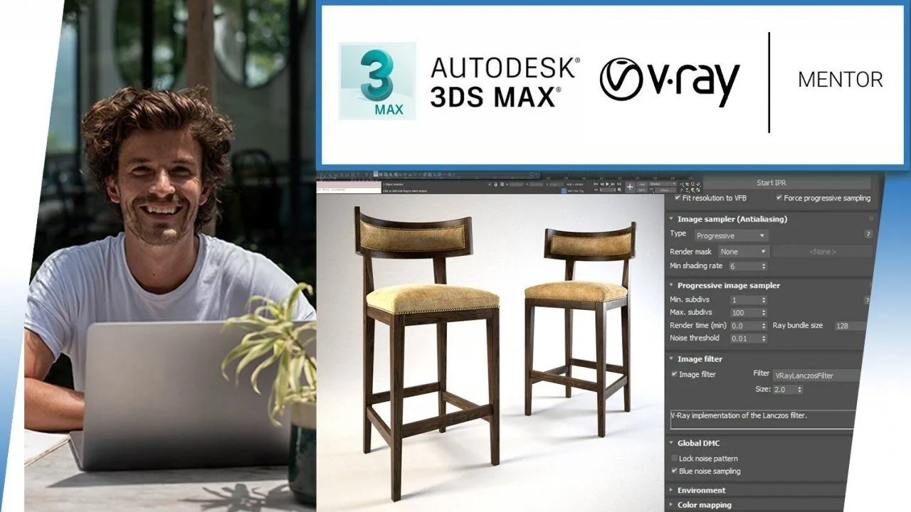 3dsMax中V-Ray渲染技术官方指南视频教程 中文字幕