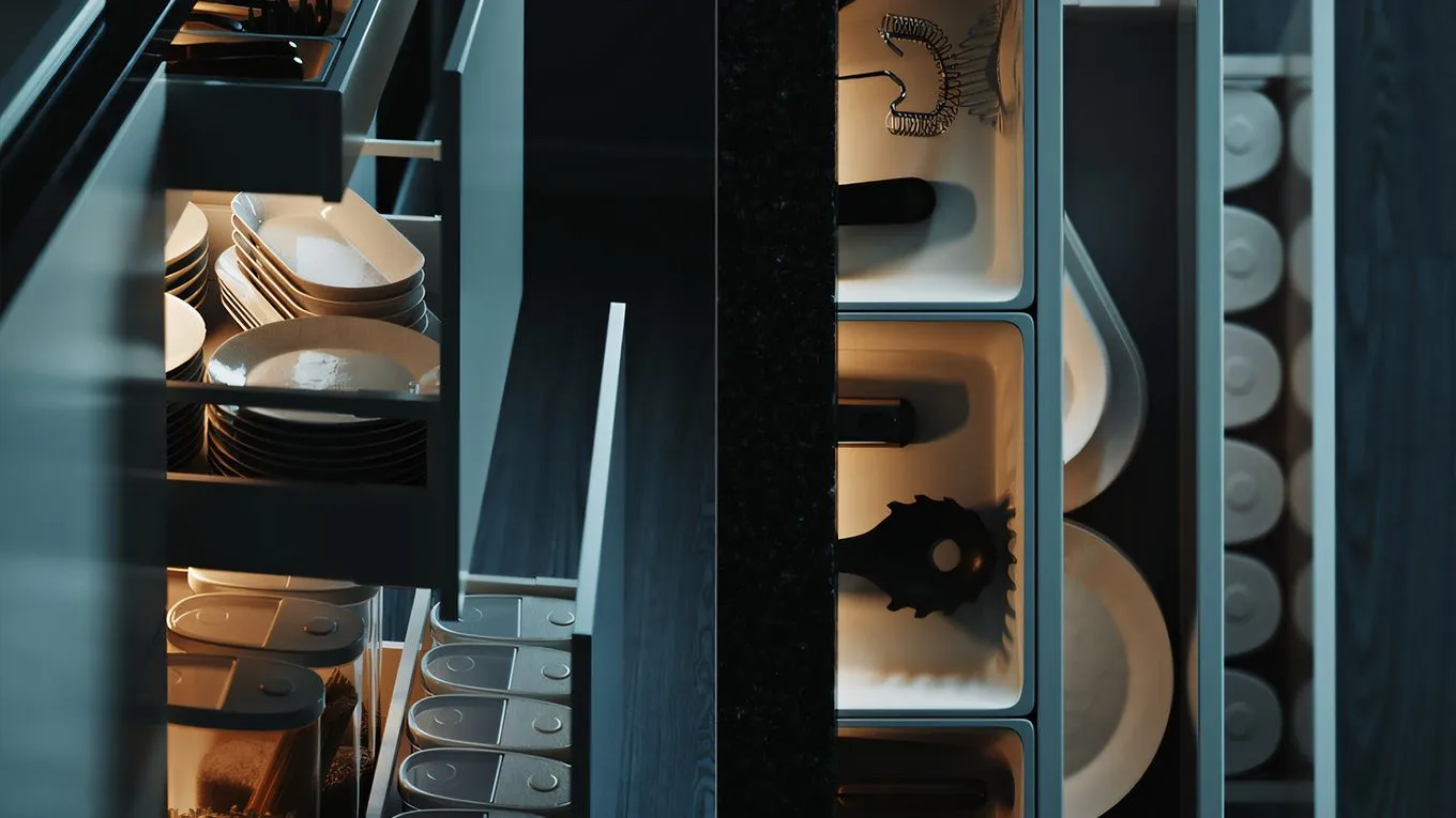 3dsmax中FStorm开放式厨房可视化渲染技术视频教程