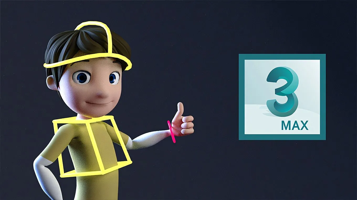 3dsmax角色绑定动画初学者指南视频教程 中文字幕