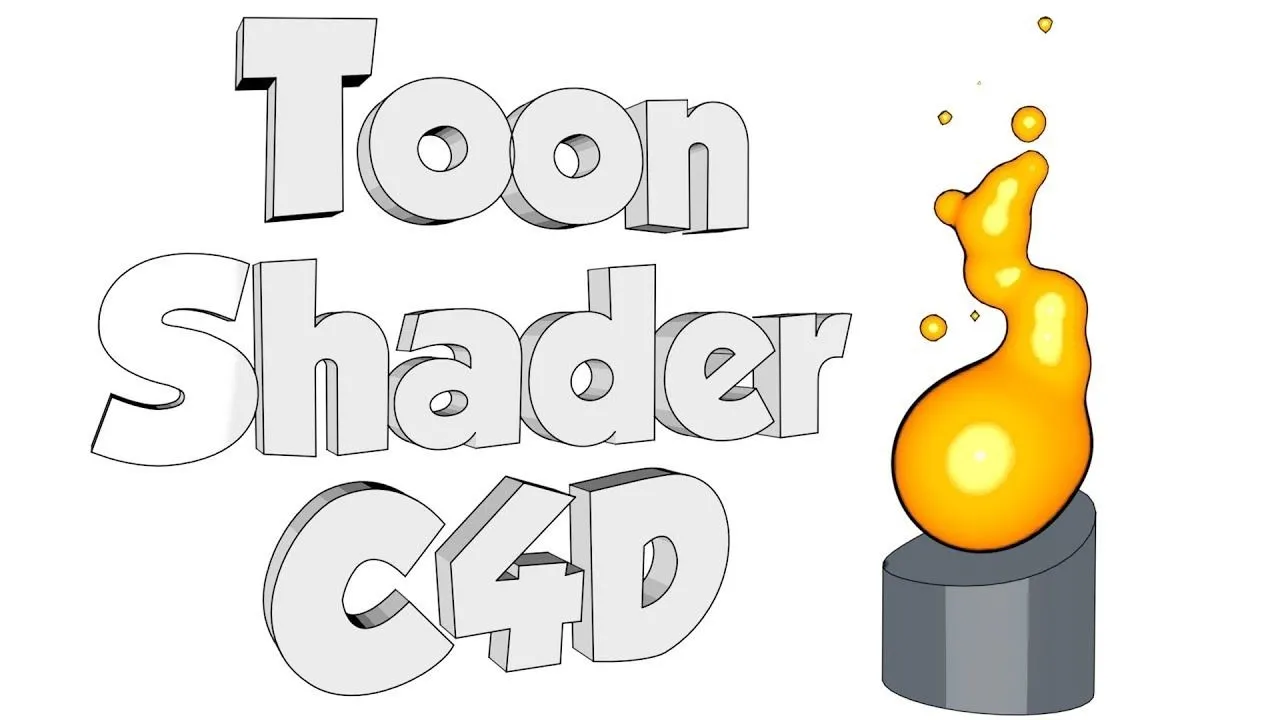 C4D卡通素描火苗动画视频教程 附工程文件 Sketch and Toon Shading C4D Tutorial