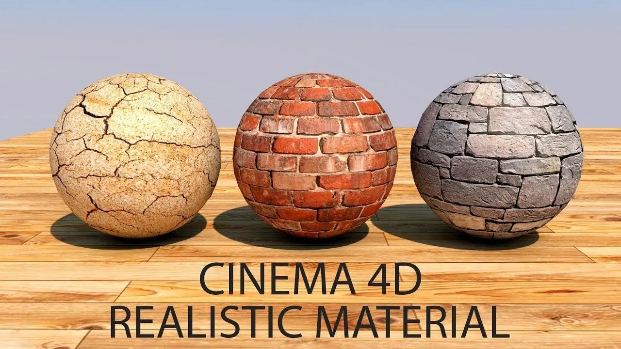 C4D如何制作材质球预设视频教程 How to Make Realistic Material Cinema 4D Tutorial
